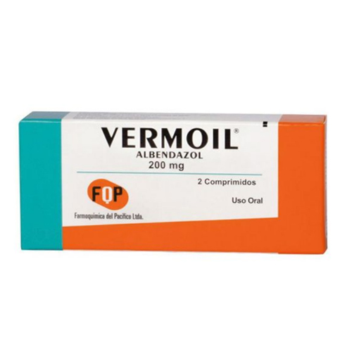 VERMOIL 200 MG 2 COMPRIMIDOS ALBENDAZOL